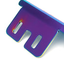 Universal Neo Chrome Front Bumper License Plate Mount Bracket Relocator Holder