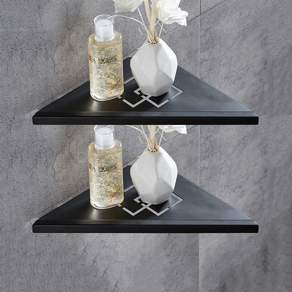 WF-18062 2Pcs Bathroom Shelves Brushed Nickel Stainless Steel 304 Wall Bathroom Shelf Bracket