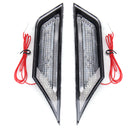 LED Car Transparent Side Marker Lights Turn Signal Corner Parking Lamp for Honda Civic 10 16-18