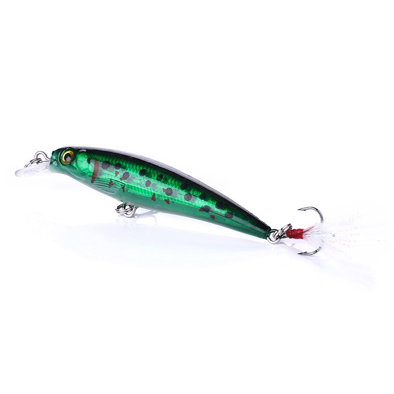 ZANLURE 10pcs 9cm 3D Eye Fishing Lure Fishing Baits Fishing Tackle
