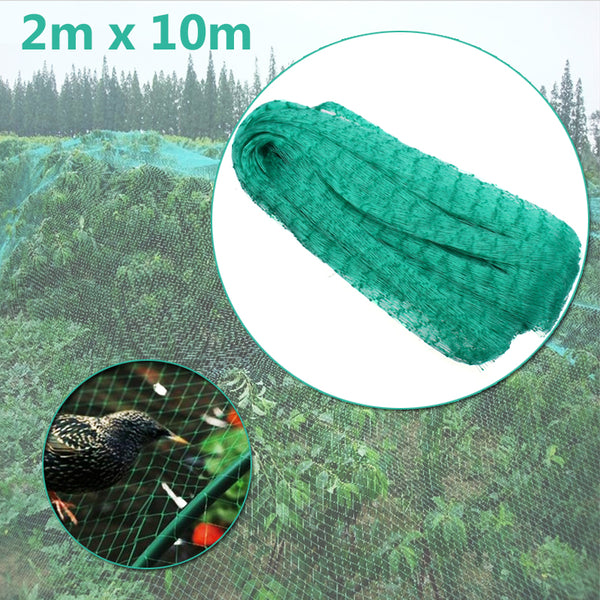 Gardening Anti Bird Net Protect Tree Net Fruit Crop Plants Pond Netting Mesh 2m x 10m