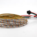 DC5V 2M Narrow 5MM Width WS2812B 5050 60LED/M IP20 IndividualAddressable RGB Dream Color LED Strip Light