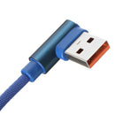 Bakeey 90 Degree 2.4A Micro USB 1M Fast Charging Data Cable for Samsung Xiaomi Huawei