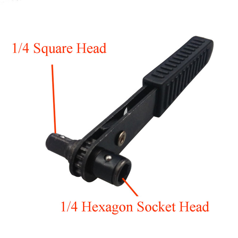 1/4inch Mini Rapid Ratchet Wrench Screwdriver Rod 6.35mm Quick Socket Wrench Hand Tools