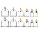 Manual Cupping Set 12 Cups Slimming Vacuum Therapy Massage Acupuncture
