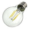 A60 B22 4W White Warm White COB LED Filament Retro Edison Bulbs AC 220V