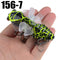 ZANLURE 1PSC 7.5cm Artificial Bait Fishing Lure Insect Rotating Wings Swimbait Fishing Hook