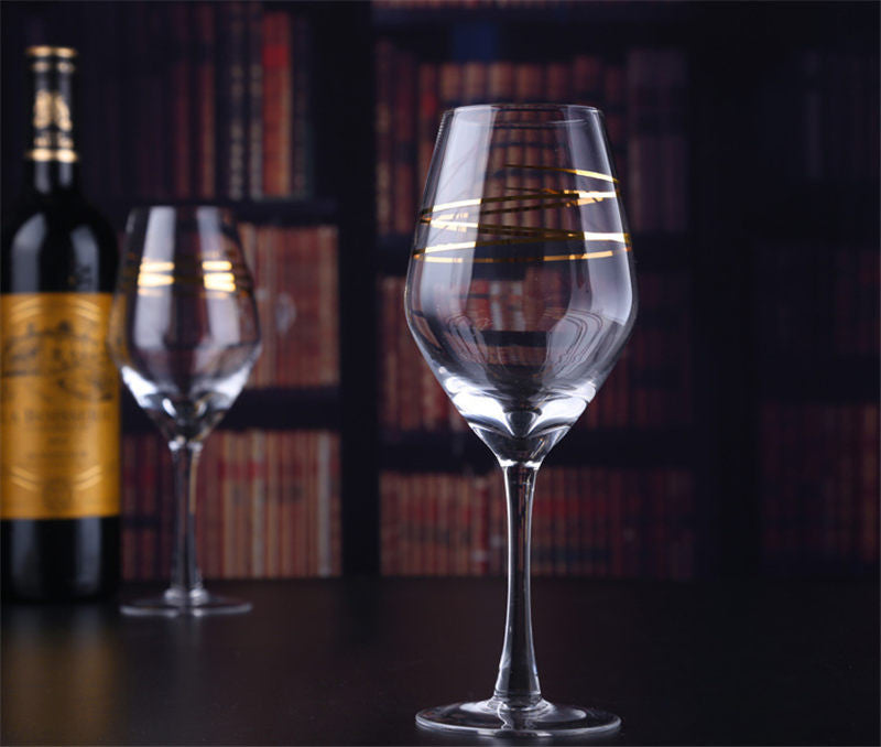 Gold Champagne Glass Wine Glass Bar Tools Red Wine Glass Wine Goblet Wine Glass Cup