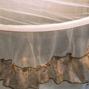 Princess Hanging Round Lace Canopy Bed Netting Comfy Student Dome Mosquito Net Insect Bed Canopy Net