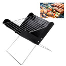 Portable Charcoal BBQ Grill Outdoor Camping Picnic Barbecue Cooking Folding Tool