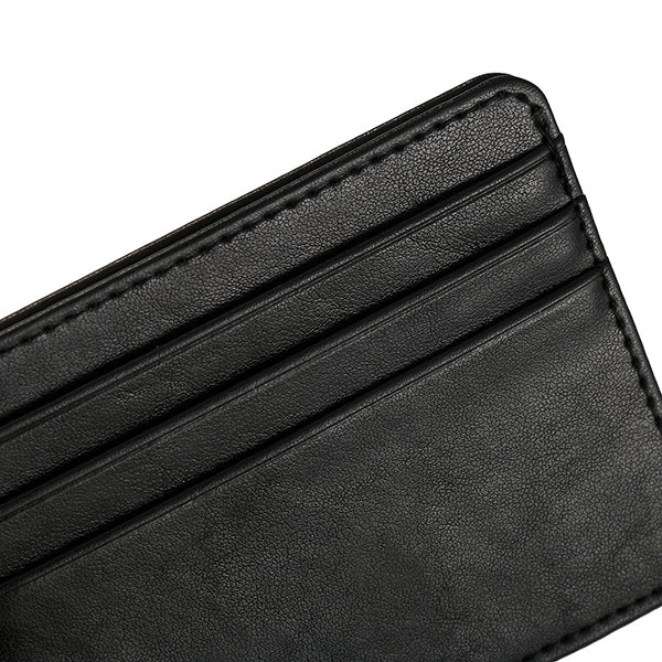 Honana HN-PB4 Leather Slim Credit Card Case Holder Money Clip Cards Organizer