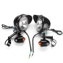 Motorcycle Passing Turn Signal Spot Fog Handle Bar Lights For Harley/Honda/Yamaha/Kawasaki/Suzuki
