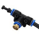 18M Misting System Water Sprinkler Hose Outdoor Mist Cooling Humidifier Spraying Tool