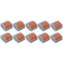 2/3/4/5Pin Wire Connector Terminal Block Conductor Threader Splitter Universal Connectors Terminals Electric Cable Wire Connector