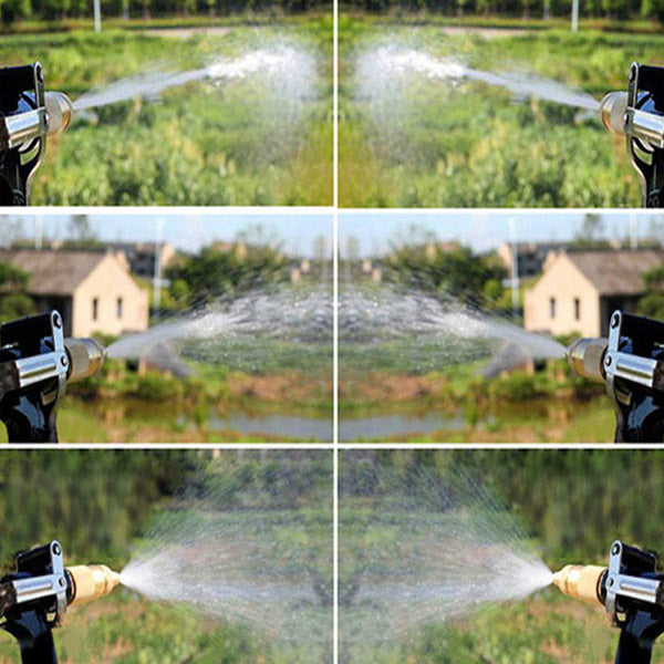 Copper Pressure Water Spray Nozzle For Car Wash Garden Watering