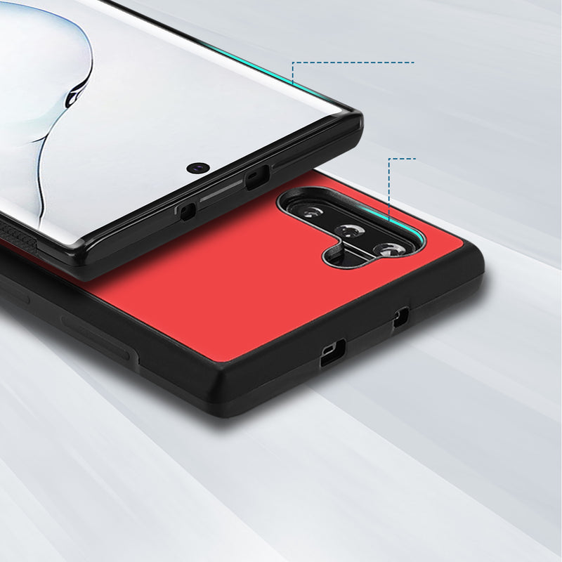 DUX DUCIS with Credit Card Slot PU Leather Shockproof Protective Case for Samsung Galaxy Note 10 / Galaxy Note 10 5G