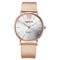 SMEETO Casual Style Women Quartz Watch Fashion Dial Stainless Steel Strap Ladies Dress Wristwatch