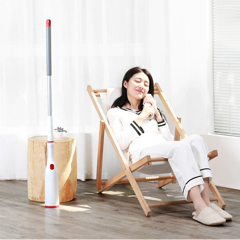 YIJIE Roller Drum Self-cleaning Floor Mop Home Cleaning Tools Hook Design Microfiber Cloth from Xiaomi Youpin