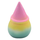 IKUURANI Santa Claus Christmas Squishy Rainbow 12.5*8.5*8.5CM licensed Slow Rising With Packaging