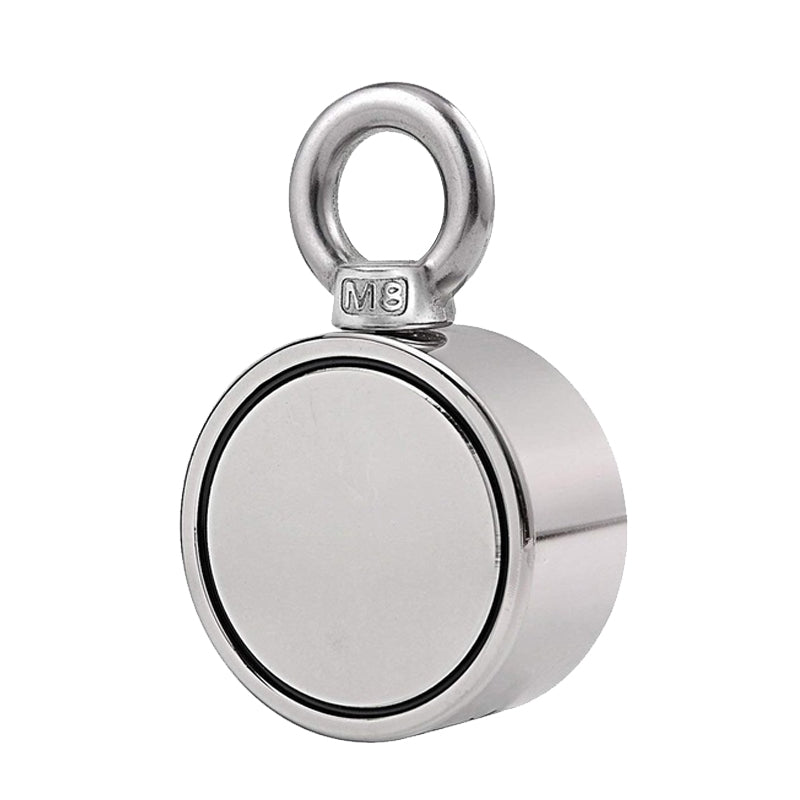 300kg D60mm Strong Salvage Magnet Pot Fishing Deep Sea Salvage Fishing Hook Neodymium Recovery Magnet