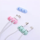 Bakeey 2PCS TPU Cable Clips Cable Holder Desktop Cable Organizer Cord Management Headphone Holder