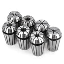 Machifit 7Pcs ER20 Spring Collet with MT2-ER20-M10 Spring Collet Chuck Holder CNC Milling
