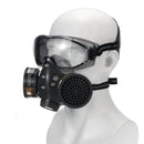Gas Mask Facepiece 8200 Respirator for Painting Spraying Chemical Laboratory Medical Safety Mask Respirator Eye Protection