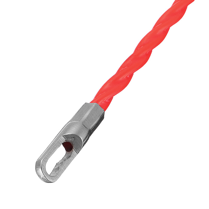30M 4.5mm Snake Cable Push Puller Fish Tape Reel Conduit Ducting Rodder Pulling Puller