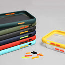 For Xiaomi Redmi Note 8 Case Bakeey Armor Shockproof Anti-fingerprint Matte Translucent Hard PC&Soft TPU Edge Protective Case