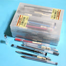 COLNK 10 Pcs/Box Mixed Gel Pens Mechanical Pencils 0.5mm Refills for Office School Stationary Black Red Ink with Pen Box