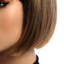 12 Inch Short Straight KANEKALON Full Wig Elegant Bobo Synthetic Wigs Net