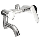 Modern Chrome Bathroom Filler Shower Bath Sink Hand Held Wall Mounted Mixer Tap Faucet