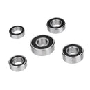 Machifit 10pcs I.D 6mm Double Rubber Shielded Miniature Deep Groove Ball Bearing MR106 MR116 MR126
