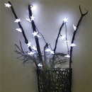 KCASA 3M 30 LED Frosting Star String Lights LED Fairy Lights for Festival Christmas Halloween