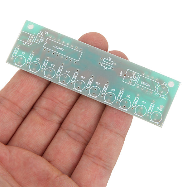 NE555 + CD4017 LED Flash DIY Kit 3-5V Light LED Module