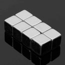 Machifit 8pcs N52 10x10x10mm Block Neodymium Magnet Super Strong Permanent Rare Earth Magnet
