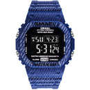 SMAEL 1801 Men Camouflage Cowboy Style Luminous 5ATM Waterproof Digital Watch