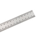 Drillpro Adjustable 300mm Aluminum Alloy Square 45 Degree Angle Scriber Steel Ruler Woodworking Line Locator Ruler DIY Carpenter Measuring Tool