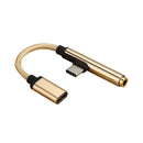 Bakeey USB Type-C Adapter Charger Audio Cable 2 In 1 Type-C To 3.5mm Jack Headphone Aux Converter