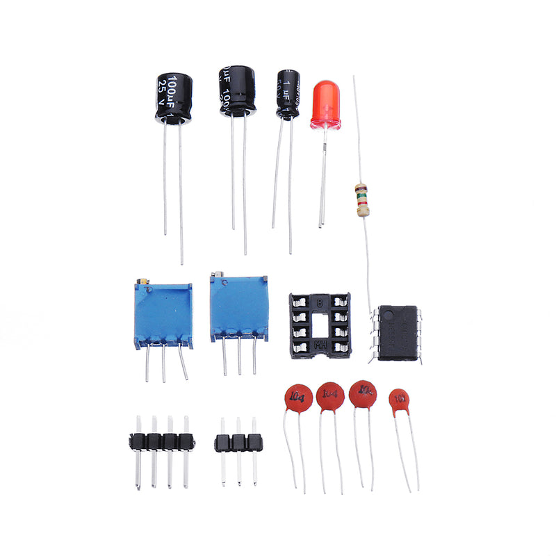 3pcs DIY NE555 Square Wave Signal Generator Pulse Generator Electronic Production Kits