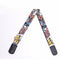 Adjustable Cotton Strap Belt with PU Leather Ends for Electric Guitar Bass Ukulele
