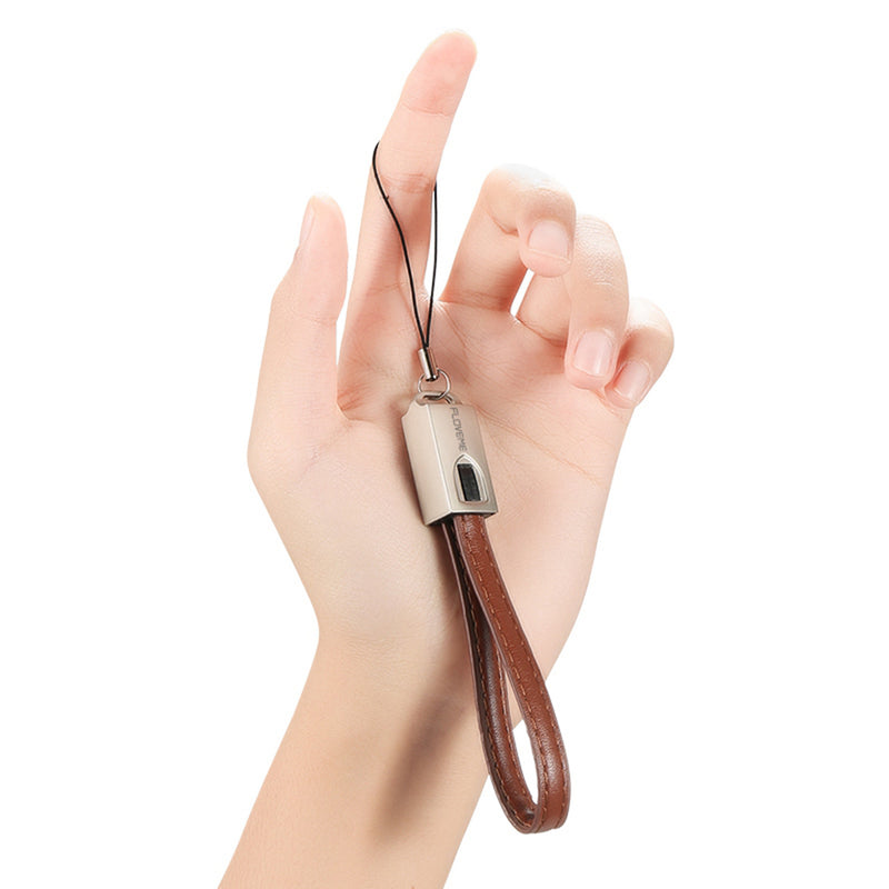 Floveme 2A Micro USB Leather Portable Fast Charging Data Cable For Xiaomi HUAWEI Android Phone