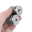 10pcs 30x5mm Countersink Ring Magnets 5mm Hole Rare Earth Neodymium Magnet