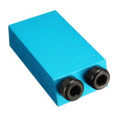 Woodwork Guide Oblique Hole Positioner 6/8/10mm 15 Degree Woodworking Locator Pocket Hole Jig
