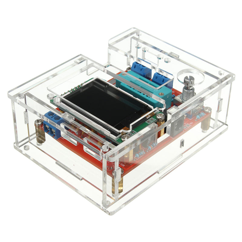 DIY/Assembled GM328 Transistor Tester Diode Capacitance LCR Generator With Case Kit