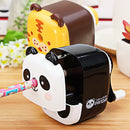 Practical Tiger Panda Animal Shaped Mini Manual Pencil Sharpener Gifts For Students Childrens