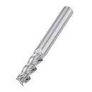 Drillpro 5/6/8mm 3 Flutes End Mill Cutter Tungsten Carbide Milling Tool for Aluminum