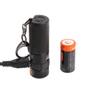 Nicron B10 XP-E2 R3 200LM 5Modes Dimming USB Rechargeable Mini Keychain EDC LED Flashlight