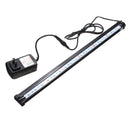 45CM RGB SMD5050 Rigid LED Strip Light Air Bubble Aquarium Fish Tank Lamp + Remote Control AC220V