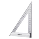 Drillpro 120/180mm Metric Triangle Angle Ruler Stainless Steel Woodworking Square Layout Tool